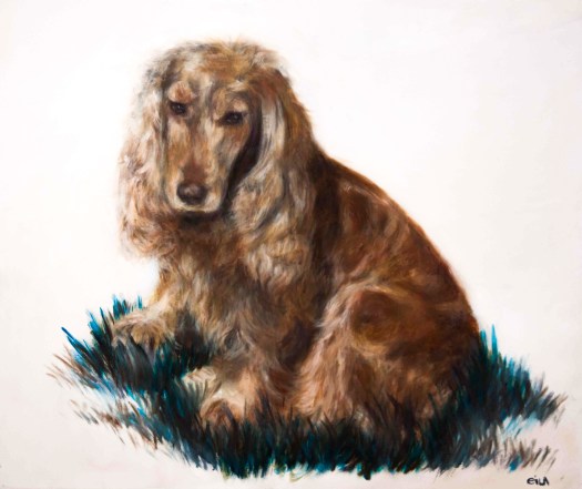 Óleo sobre lienzo por Eila Pérez Vázquez, EILArts 2013