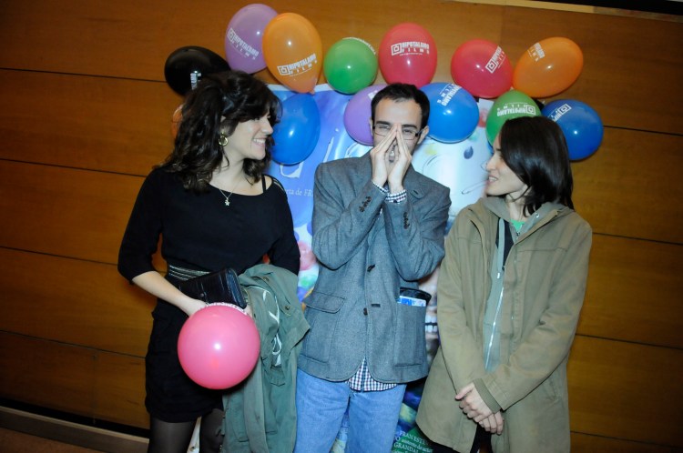 12.Eila Pérez, Fran Estévez y Fass Castro. Estreno corto %22Idiotas%22