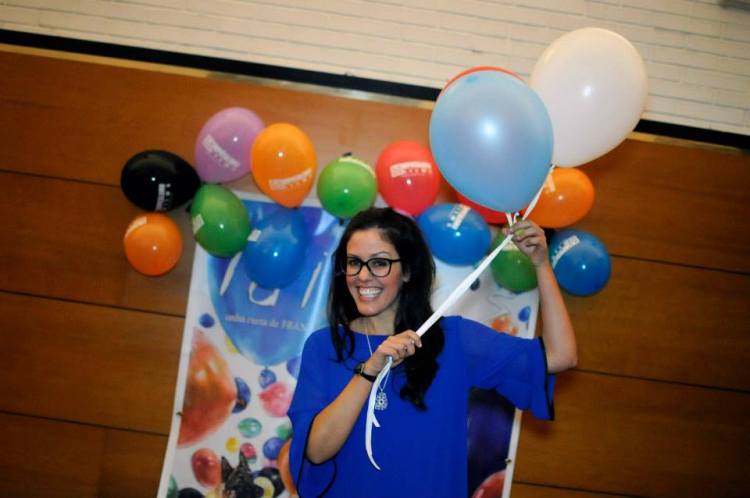 15.Pilar Estévez, presentadora del estreno