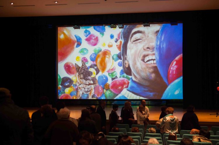 2.Estreno del cortometraje Idiotas. Cartel realizado por Eila Pérez Vázquez