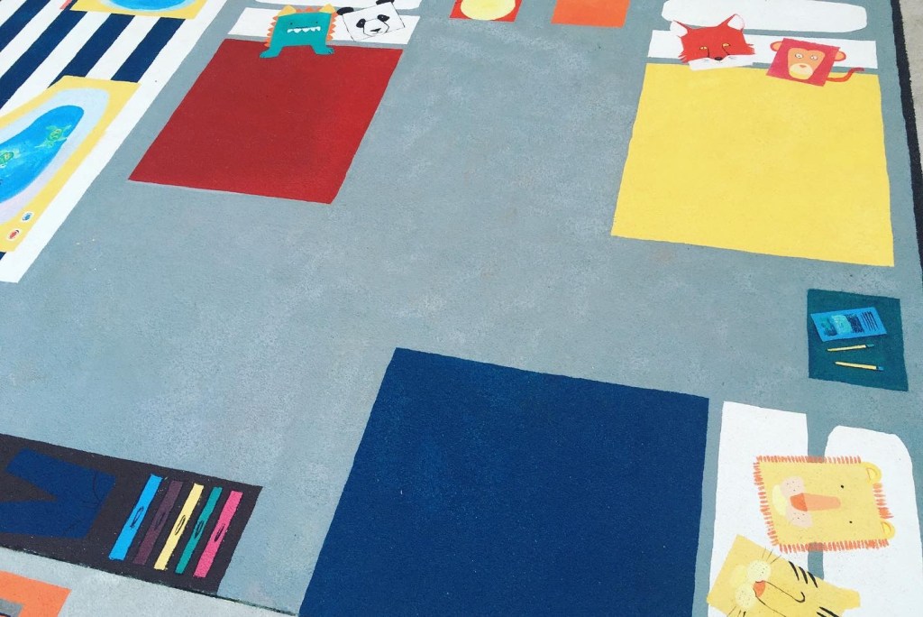 Ceip Humberto Juanes de Nigrán. Colectivo Arte Miúda. Eila Pérez Vázquez. “Casa en planta”