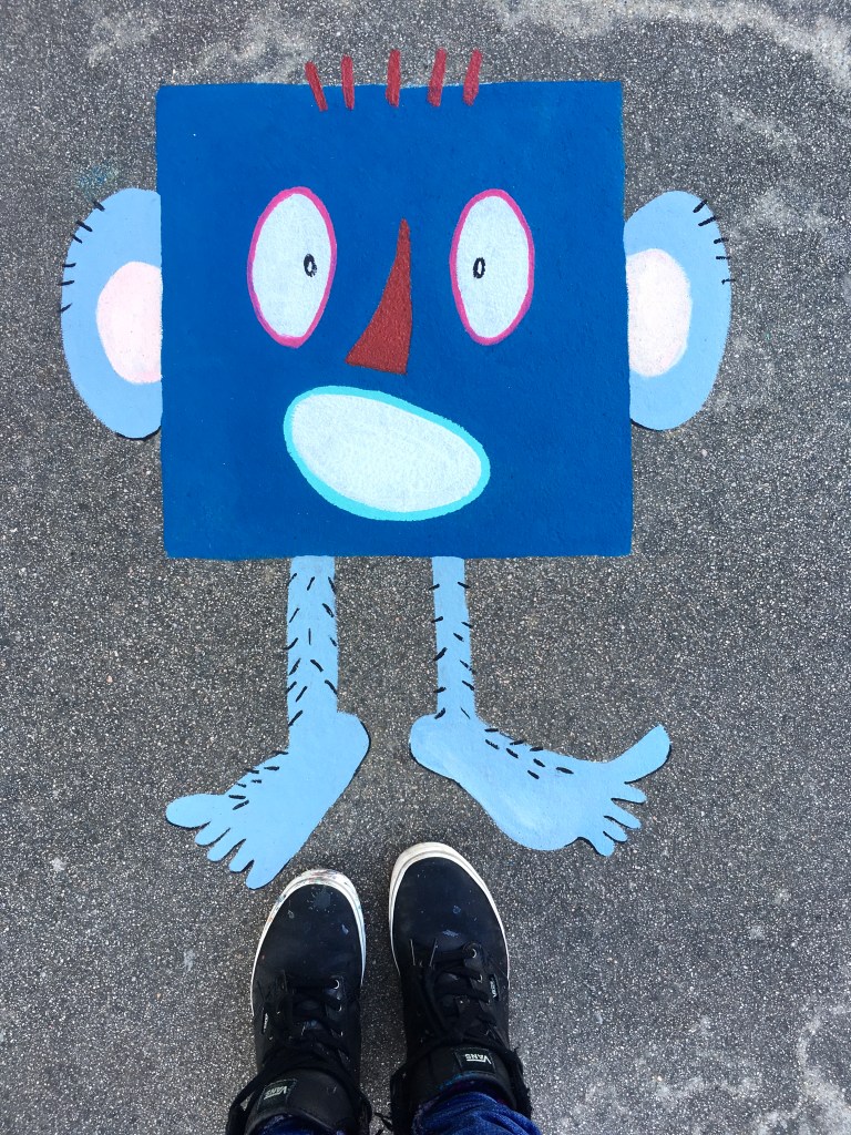 Ceip Humberto Juanes de Nigrán. Colectivo Arte Miúda. Eila Pérez Vázquez. “Rayuela”