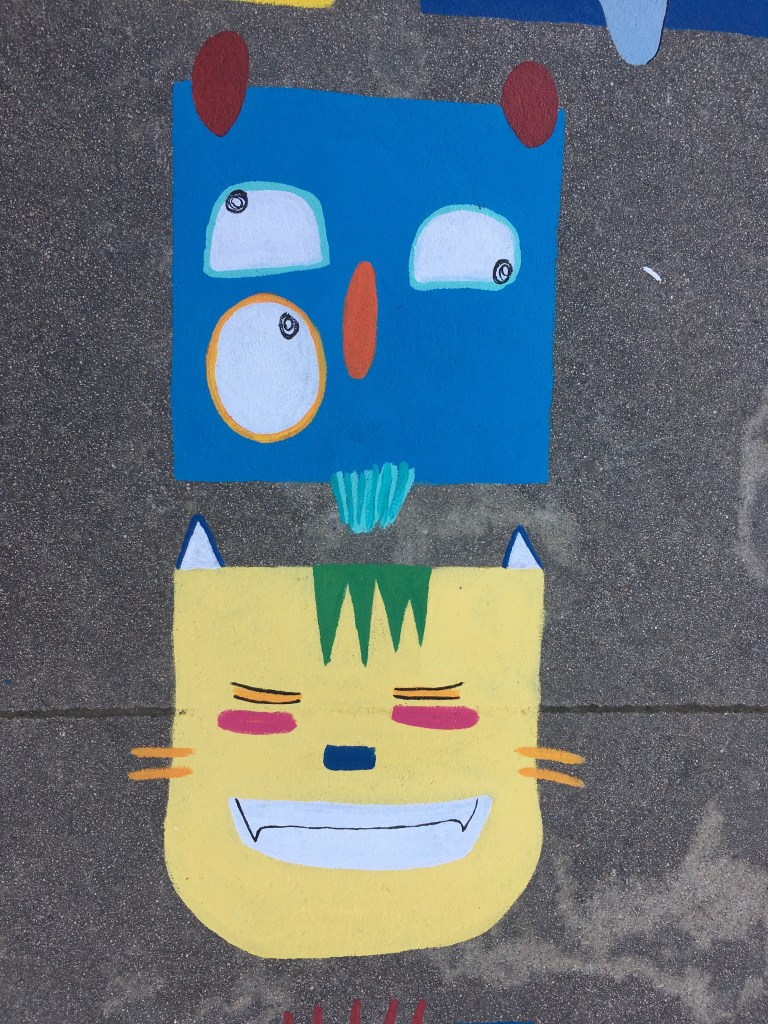 Ceip Humberto Juanes de Nigrán. Colectivo Arte Miúda. Eila Pérez Vázquez. “Rayuela”